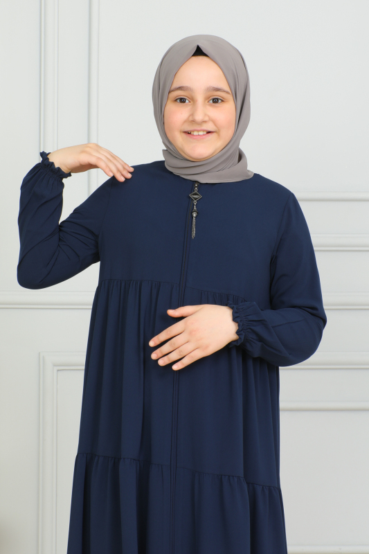 3 KATLI ÇOCUK FERACE Lacivert - 4002 - 4