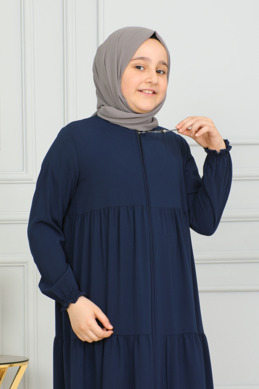 3 KATLI ÇOCUK FERACE Lacivert - 4002 - 5