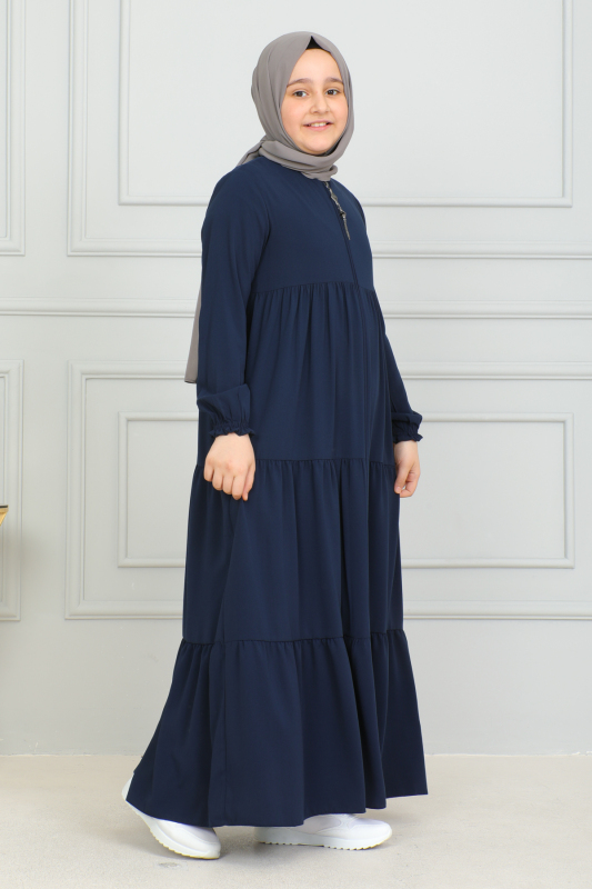 3 KATLI ÇOCUK FERACE Lacivert - 4002 - 8