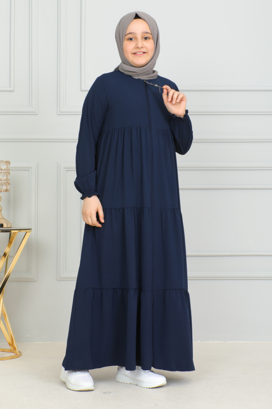 3 KATLI ÇOCUK FERACE Lacivert - 4002 - 9
