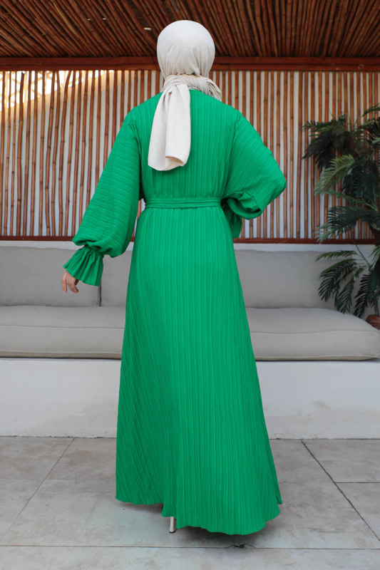 Alora Elbise Yeşil - 2445 - 2
