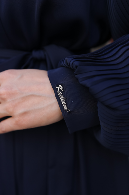 Aslım Abaya Lacivert- 9034 - 10