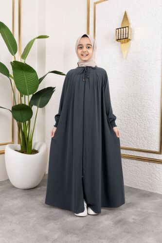 BAĞCIKLI PİLELİ ÇOCUK FERACE & Füme - 4007 - 1