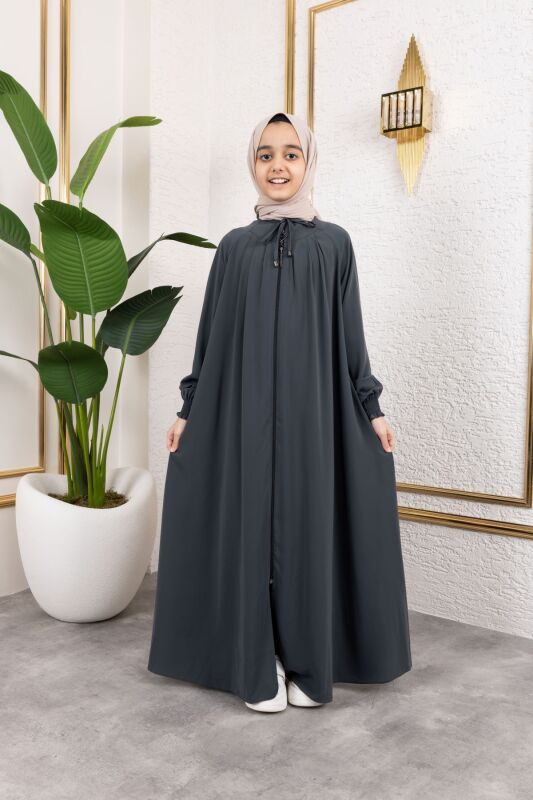 BAĞCIKLI PİLELİ ÇOCUK FERACE & Füme - 4007 - 1