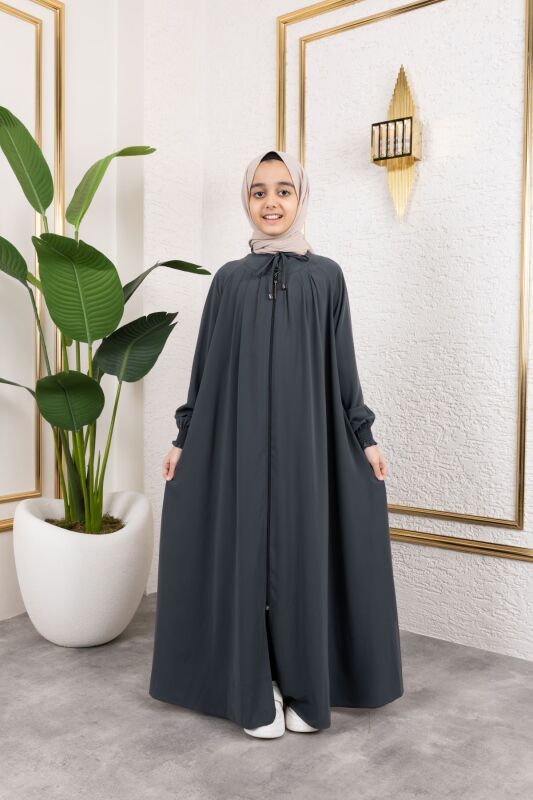 BAĞCIKLI PİLELİ ÇOCUK FERACE & Füme - 4007 - 4