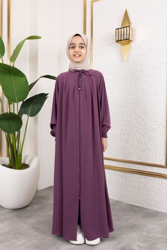 BAĞCIKLI PİLELİ ÇOCUK FERACE & Gülkurusu - 4007 - 5