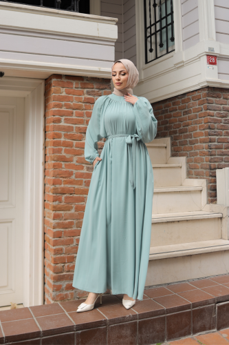 BAHAR ELBİSE & Mint - 2408 