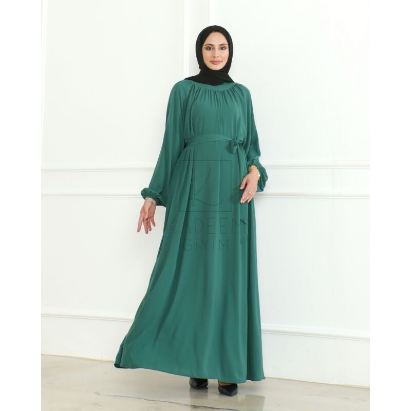 BAHAR ELBİSE & Yeşil - 2408 - 6