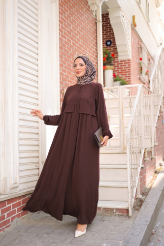 Belen Ferace Kahverengi - 9045 