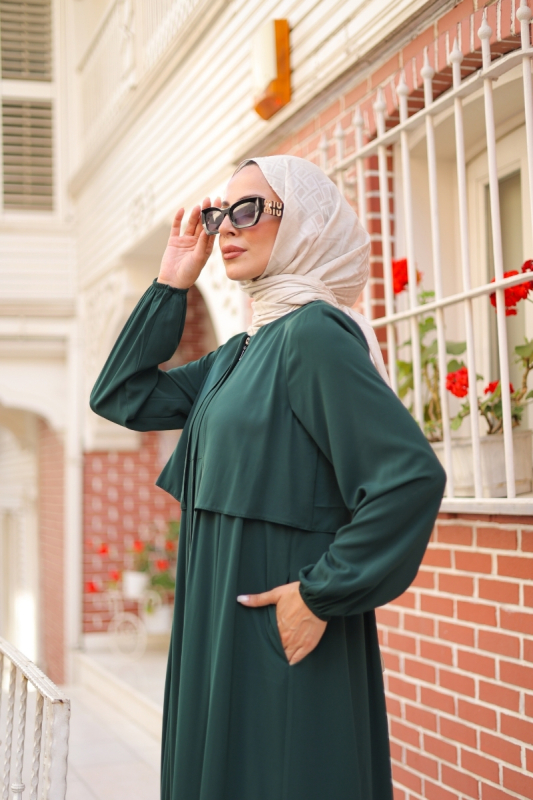 Belen Ferace Yeşil - 9045 - 8