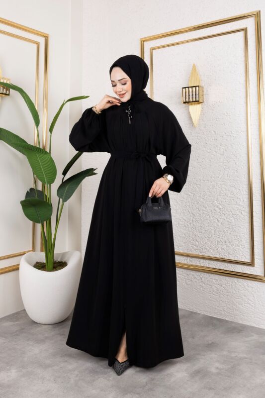 BELİZ FERACE & Siyah - 9040 - 2