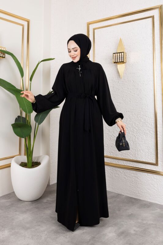 BELİZ FERACE & Siyah - 9040 - 7