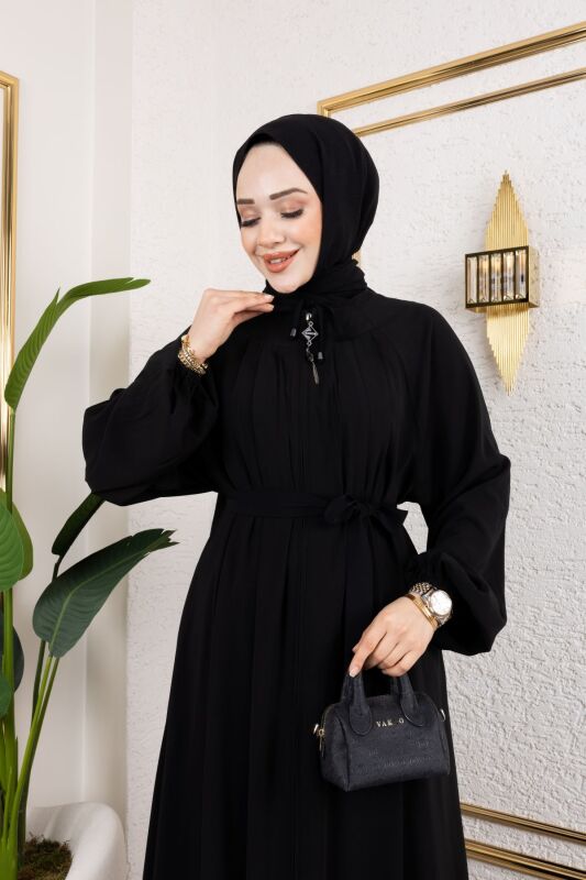 BELİZ FERACE & Siyah - 9040 - 10