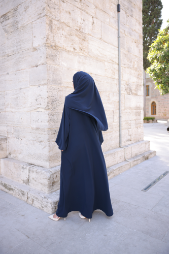BERGÜZAR ABAYA & Lacivert - 9016 - 5