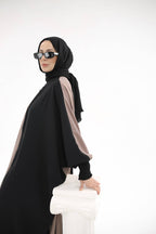 Yarasa Abaya Siyah Vizon