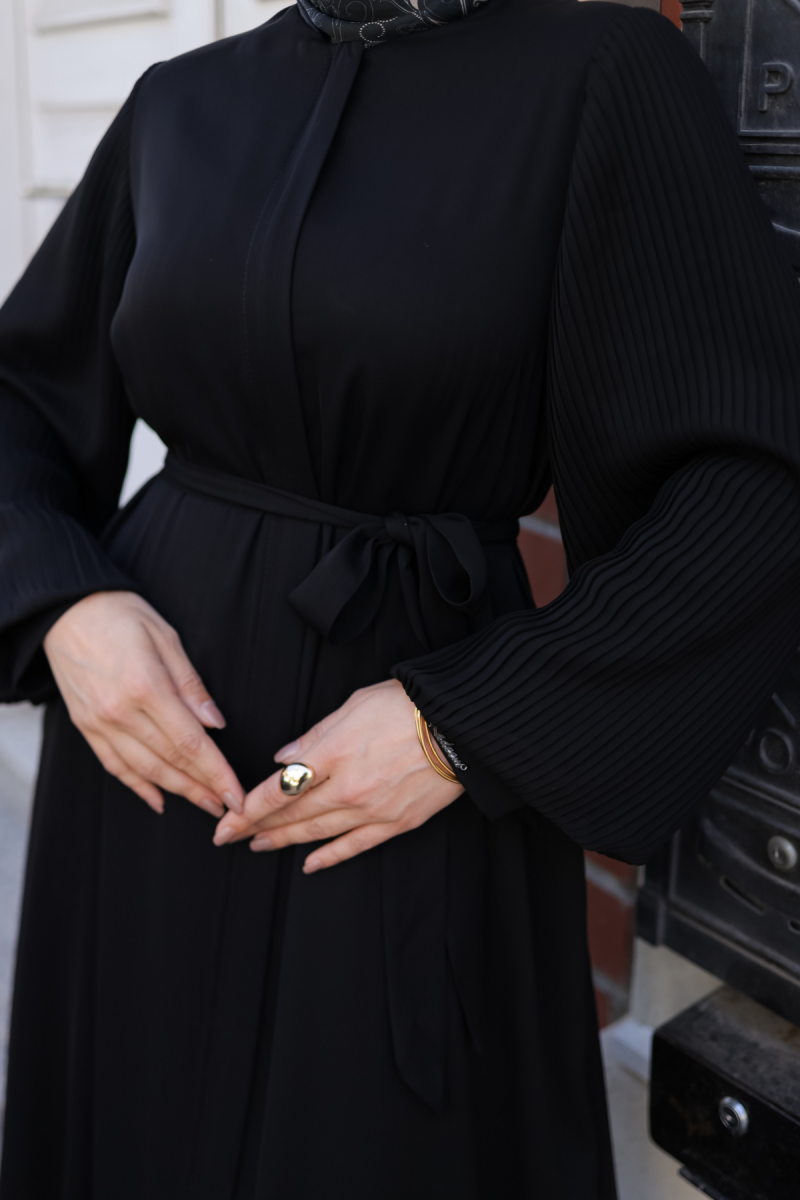 Aslım Abaya Siyah