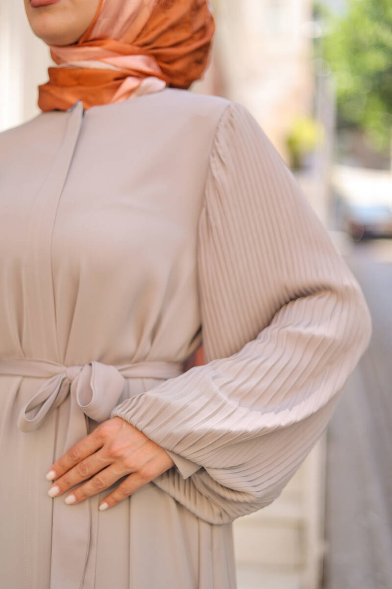 Aslım Abaya Bej