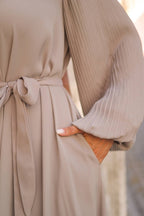 Aslım Abaya Bej