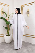 Yarasa Abaya Beyaz