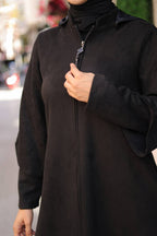 Lina Süet Kaban Siyah