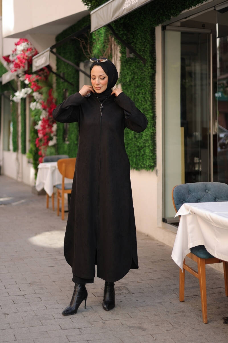 Lina Süet Kaban Siyah