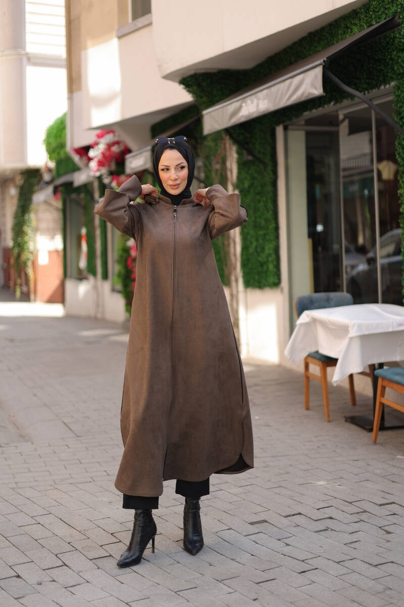 Lina Süet Kaban Haki Yeşil
