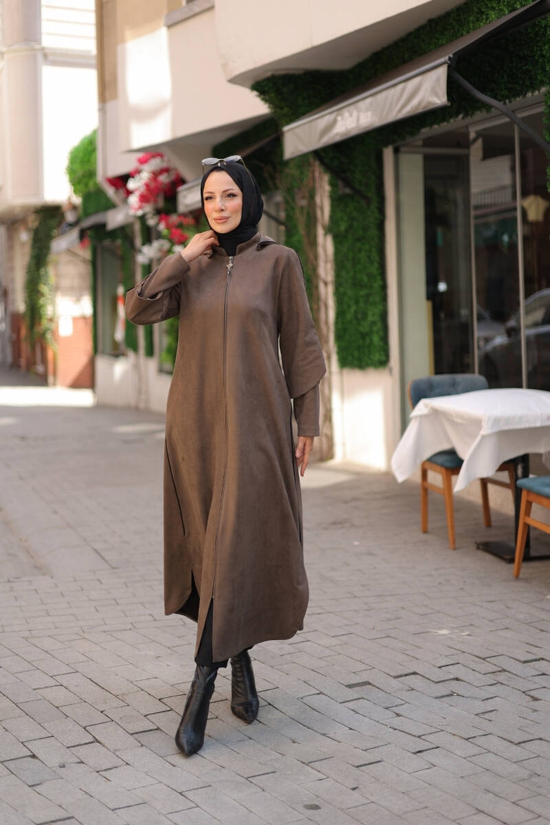 Lina Süet Kaban Haki Yeşil