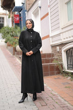 Elara Süet Kaban Siyah