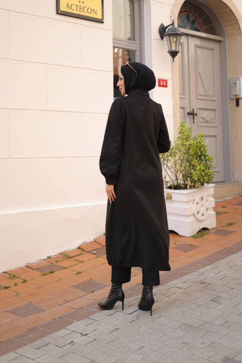 Rüya Süet Kaban Siyah