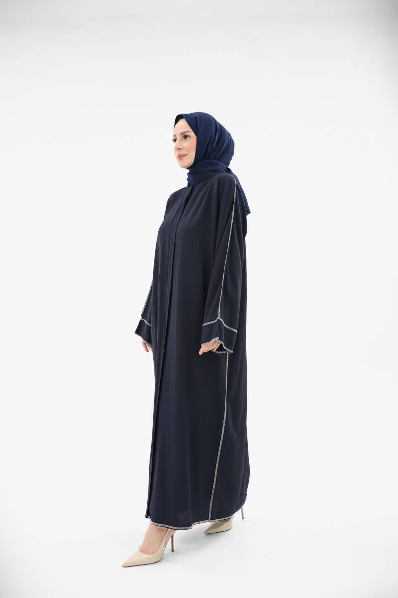 Elira Yıldız Kumaş Ferace Lacivert