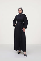 Aslım Abaya - Siyah