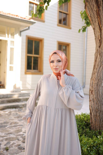 DERİN FERACE Bej - 9039 - 5