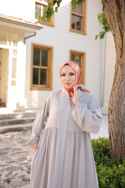 DERİN FERACE Bej - 9039 - 5