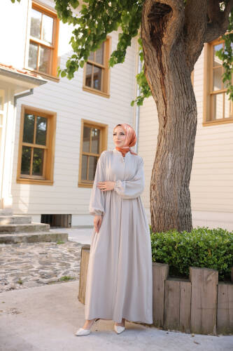 DERİN FERACE Bej - 9039 