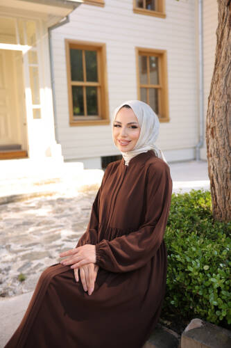 DERİN FERACE Kahverengi - 9039 - 6