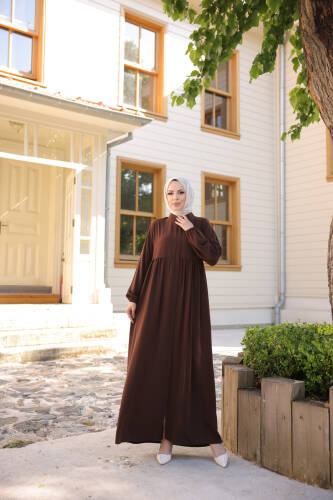 DERİN FERACE Kahverengi - 9039 