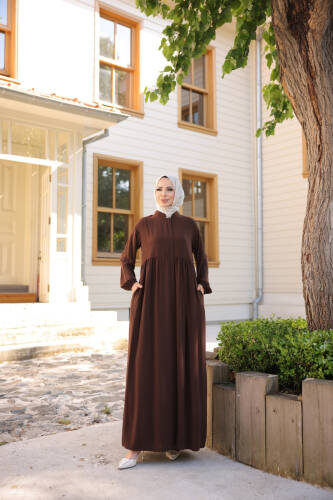 DERİN FERACE Kahverengi - 9039 - 10