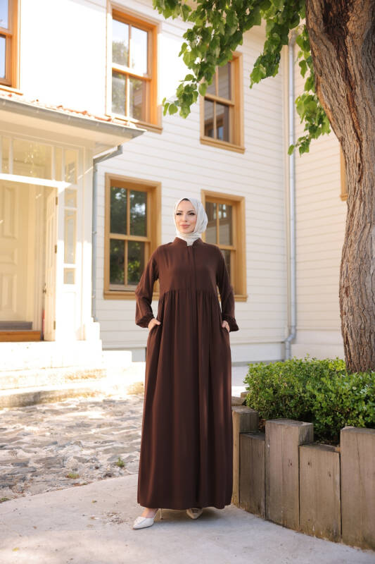 DERİN FERACE Kahverengi - 9039 - 10