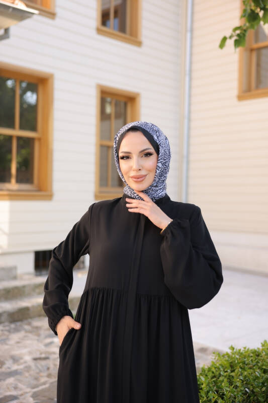 DERİN FERACE Siyah - 9039 - 2