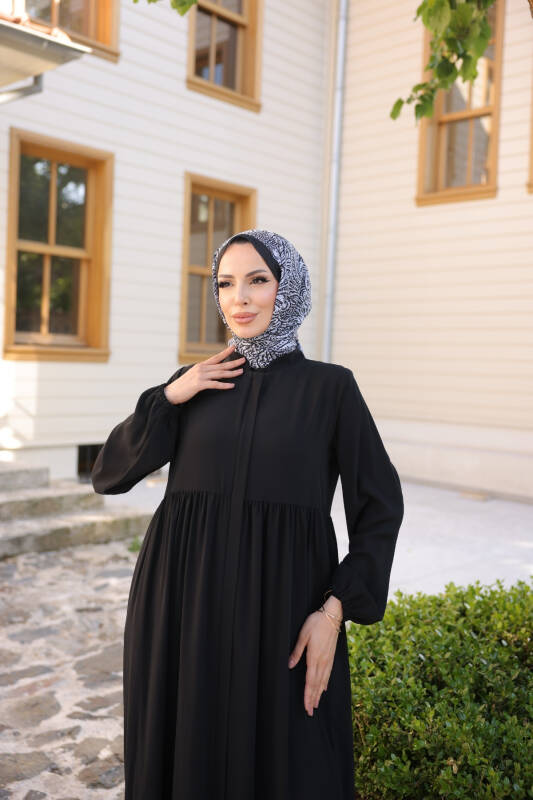 DERİN FERACE Siyah - 9039 - 4