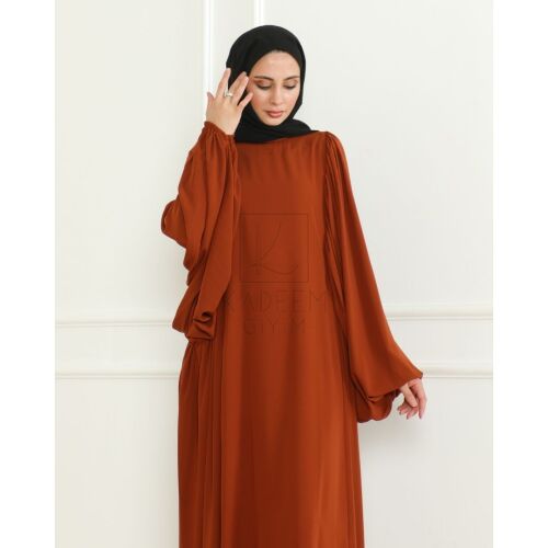 Firuze Elbise Kiremit - 8008 