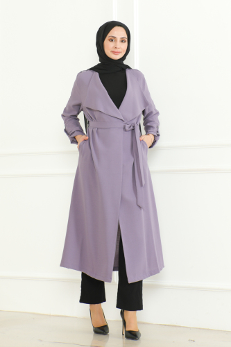GİY ÇIK KETEN KAP & Lila - 2411 - 4
