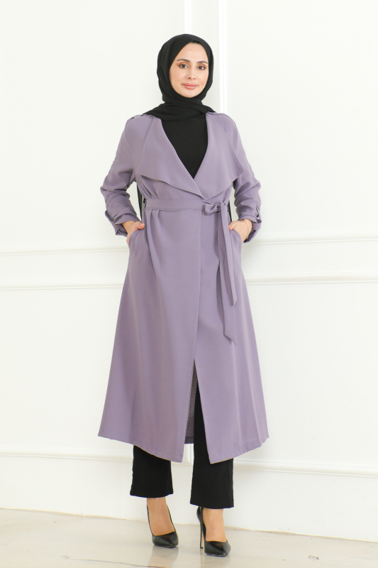 GİY ÇIK KETEN KAP & Lila - 2411 - 4