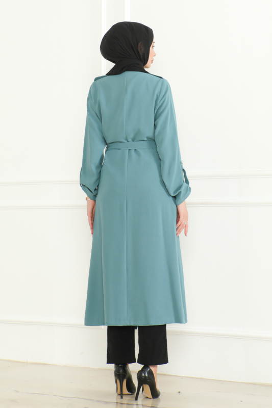 GİY ÇIK KETEN KAP & Mint - 2411 - 2