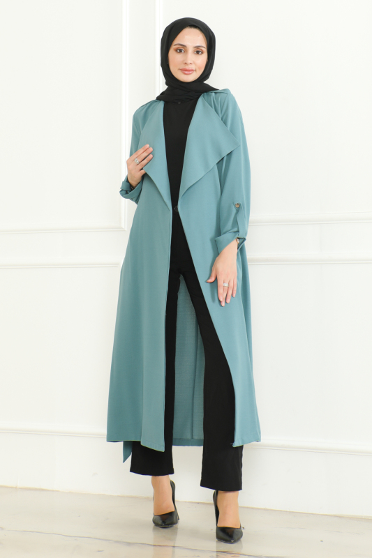 GİY ÇIK KETEN KAP & Mint - 2411 - 3