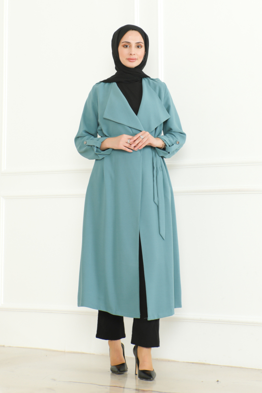 GİY ÇIK KETEN KAP & Mint - 2411 - 4