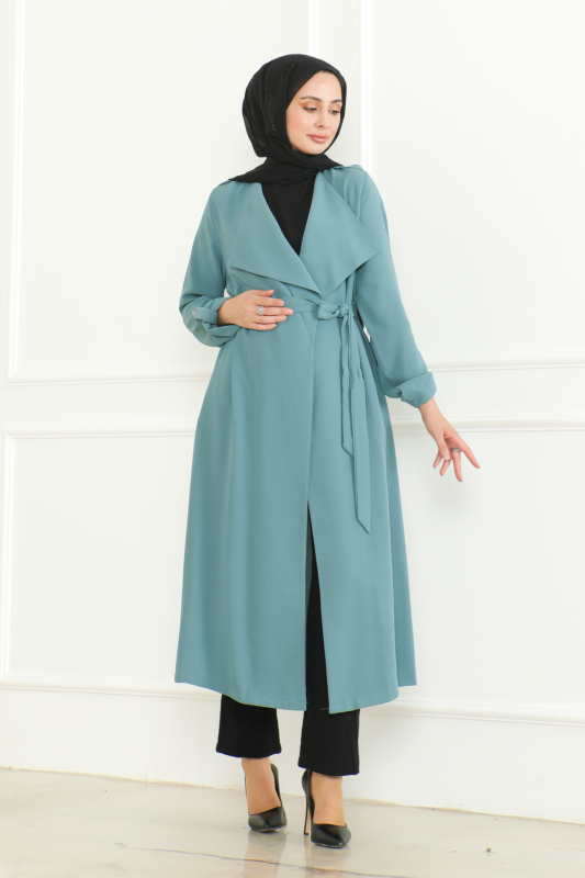 GİY ÇIK KETEN KAP & Mint - 2411 - 6