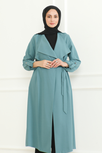 GİY ÇIK KETEN KAP & Mint - 2411 - 8