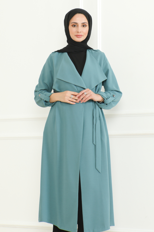 GİY ÇIK KETEN KAP & Mint - 2411 - 8