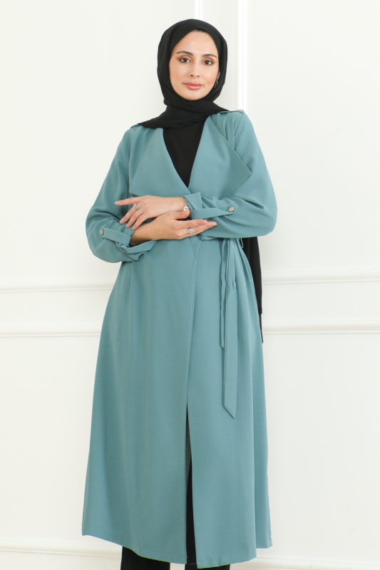 GİY ÇIK KETEN KAP & Mint - 2411 - 10